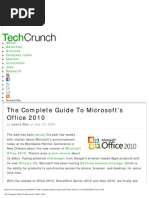 The Complete Guide To Microsoft's Office 2010