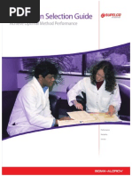 Column Comparison Guide | PDF | High Performance Liquid Chromatography ...