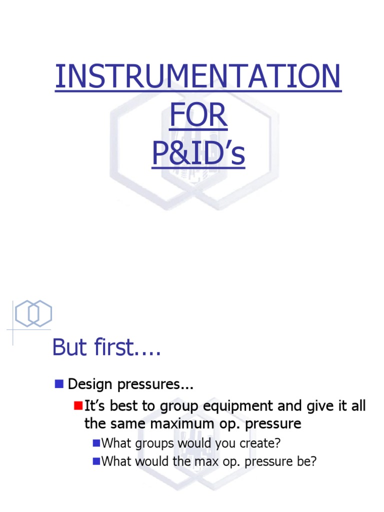P&ID Instrumentation Guidelines | PDF | Instrumentation | Pump