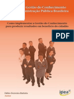 Modelo de Gestão do Conhecimento para a Administração Pública Brasileira. Livro