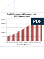 US Prison Population 1980-2007