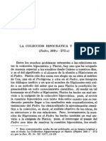 JOUANNA (La Coleccion Hipocratica y Platon -Fedro 269c-272a-)