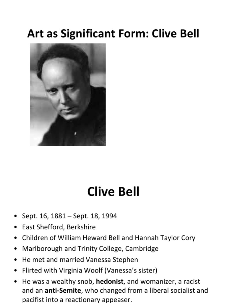 Art As Significant Form Aesthetics Cubism