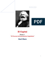 Karl Marx - El Capital - Tomo 1