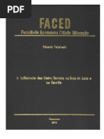 A INFLUÊNCIA DAS REDES SOCIAIS NA SALA DE AULA E NA ESCRITA