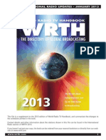 WRTH International Radio Updates - January 2013