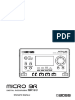 Boss Micro BR BR-80 User Manual