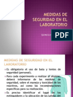 Medidas de Seguridad en El Laboratorio