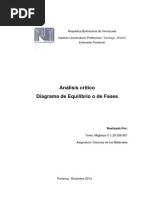 Diagrama De Equilibrio O De Fases Hierro Carbono Metales