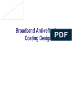 17 Broadband Anti-Reflection Coating Design