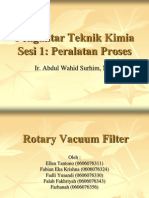 PTK Ses I 1 Rotary Vacuum Filter