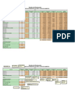 Formato de pronóstico de venta y costo de alimentos y bebidas