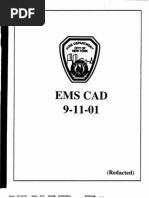 911 Ems Cad-Logbook