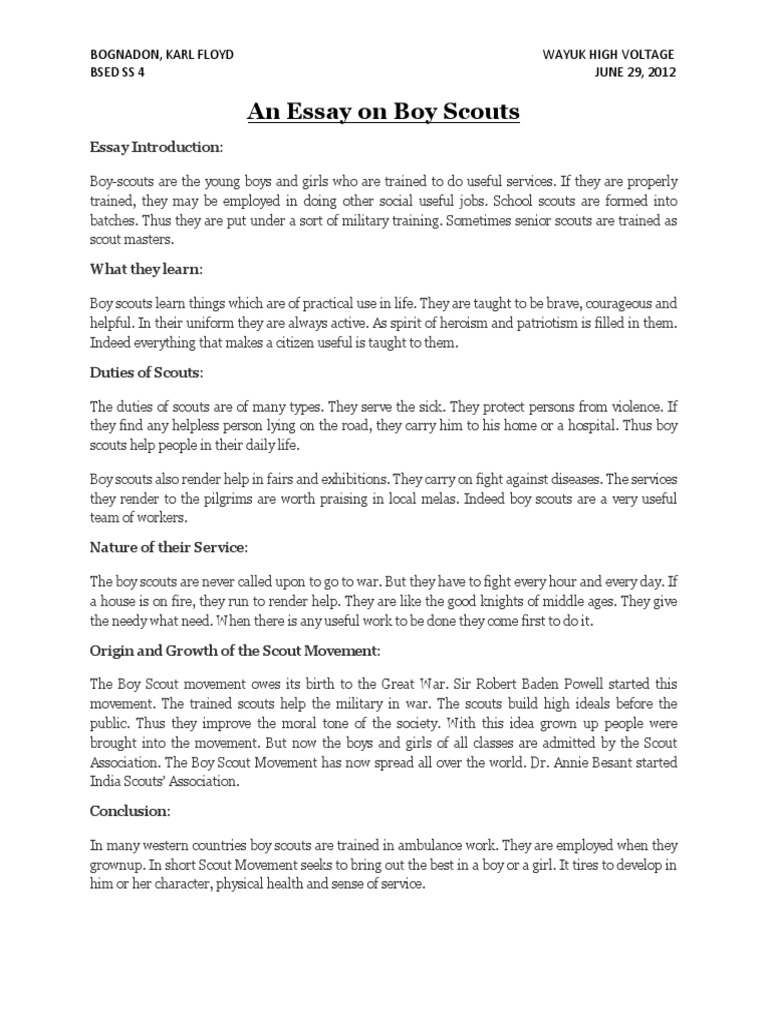 Webelos uniform image