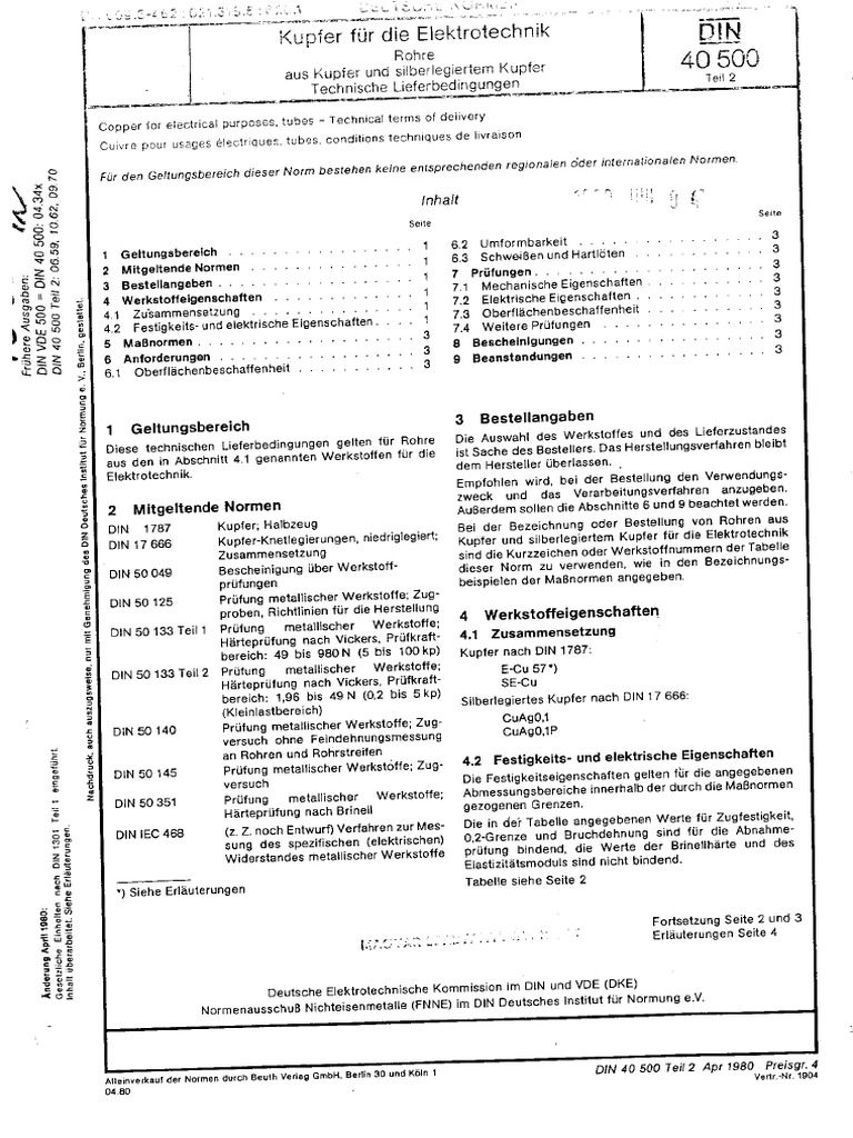 Din 40500 1