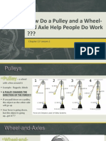 17.2 How Do A Pulley and A Wheel-and-Axle Help You Do Work?