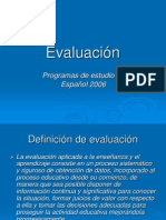 Evaluacio