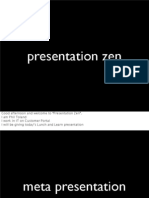 Presentation Zen