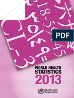 World Health Statistics 2013