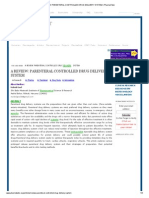 A Review - Parenteral Controlled Drug Delivery System - Pharmatutor