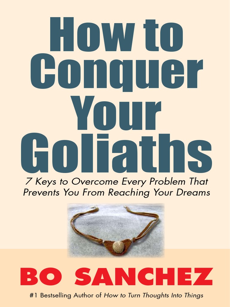 How To Conquer Your Goliath | PDF | Goliath | David, image size:768x1024