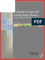 Computer Usage and Group Study Rooms