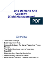 Managing Demand & Capacity