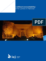 International Commission of Jurists (ICJ) Report on "Authority without Accountability" in Pakistan's Supreme Court