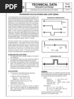 Expansion Calculations and Loop Sizing