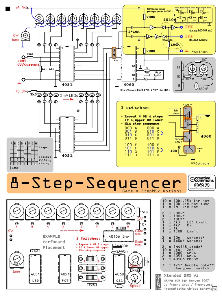 8 Step Sequencer