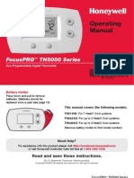 Honeywell Th5110d1022 Manual