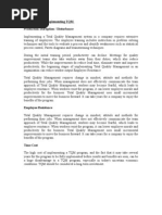 Download Disadvantage of Implementing TQM by chekuhakim SN189829085 doc pdf