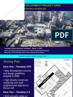 Transbay Redevelopment Project Area: Market Rate and Affordable Housing Mix