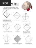 Origami Car (VW Bug)