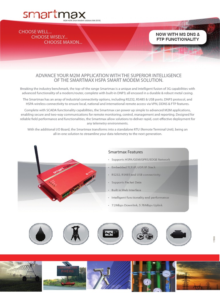 Smartmax HSPA Smart Modem Solutions | PDF | High Speed Packet Access ...