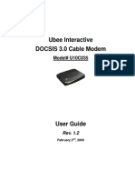 Ubee Docsys 3.0 Manual