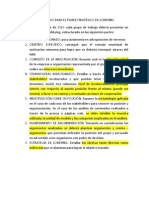 INSTRUCTIVO PARA EL DISEÑO DE LA ESTRATEGIA DE LOBBYING