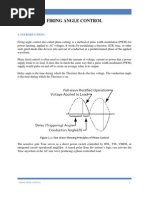 Fire Angle Control