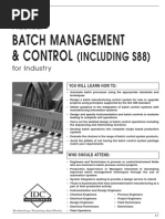 Batch Management & Control (Including S88)