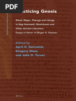 Download Practicing Gnosis - Ritual Theurgy and Liturgy - Essays in Honor of Birger A Pearson by Francesco Tabarrini SN189866499 doc pdf
