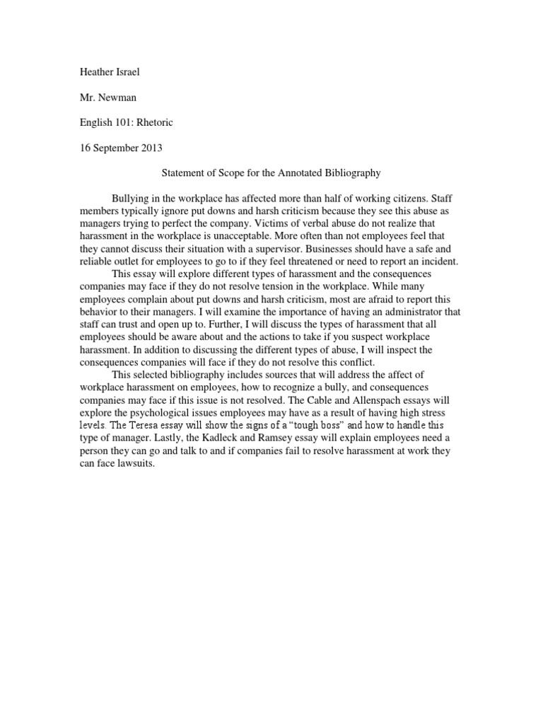 Annotated bibliography mla format image