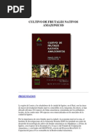 Cultivo de Frutales Nativos Amazonicos