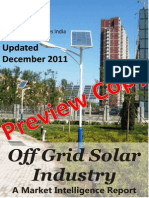 Off Grid Solar Industry - A Market Intelligence Guide