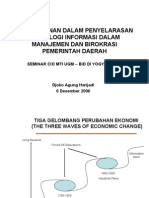 Presentasi Djoko Agung Harijadi