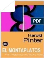 El Montaplatos - Harold Pinter