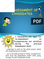 Reassessment & Appeal of Candidates
