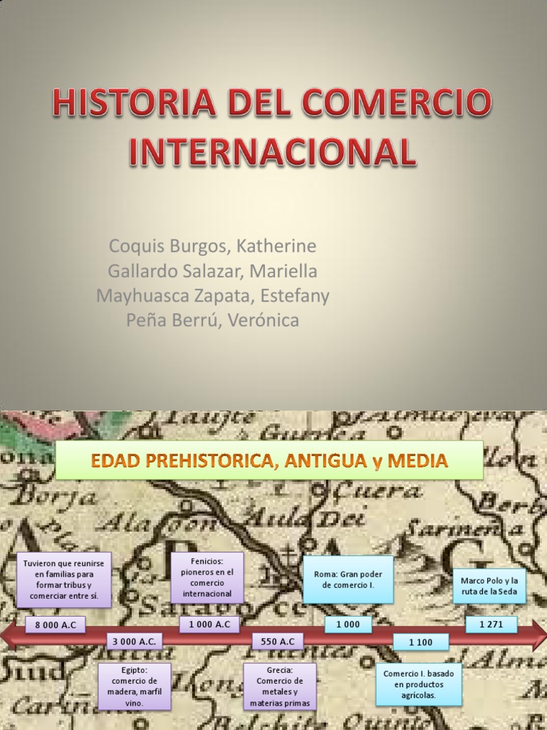 Historia del Comercio Internacional | PDF | Comercio | Euro