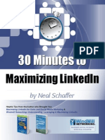 30 minutes to maximimizing LinkedIn
