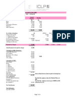 Arindam Das Salary For The Month of July 2008