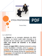 Etica Profesional - Tercera Clase